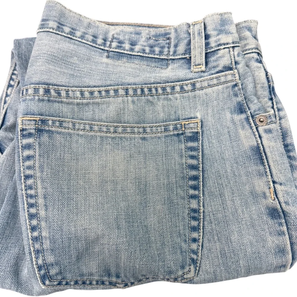 Banana Republic Classic Jeans Mens 34x30 (34x26) Light Wash Straight Leg Denim